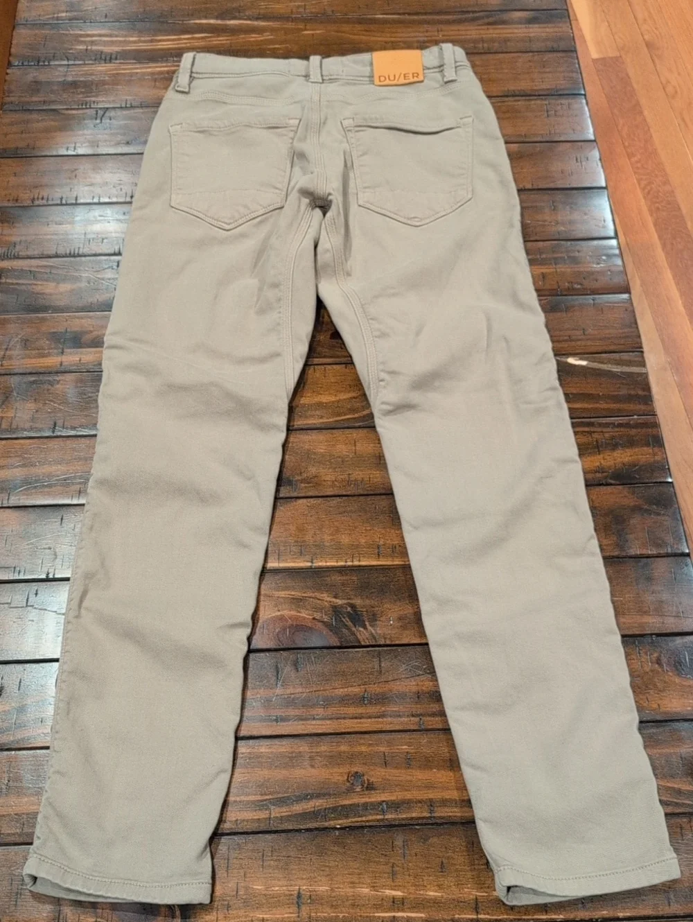 Du/Er No Sweat Slim Taper Pants Desert Khaki Nx2 28x29.5